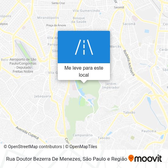 Rua Doutor Bezerra De Menezes mapa