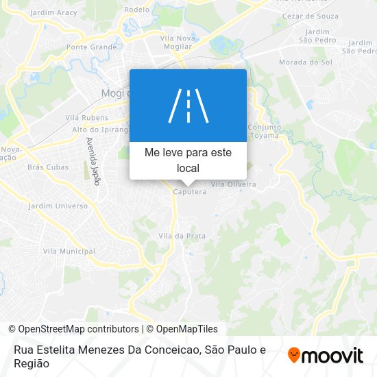 Rua Estelita Menezes Da Conceicao mapa