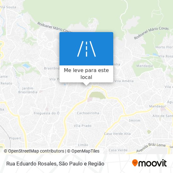 Rua Eduardo Rosales mapa