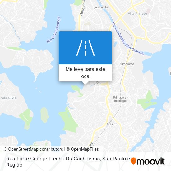 Rua Forte George Trecho Da Cachoeiras mapa