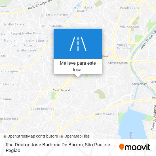 Rua Doutor José Barbosa De Barros mapa