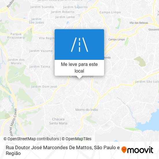 Rua Doutor José Marcondes De Mattos mapa