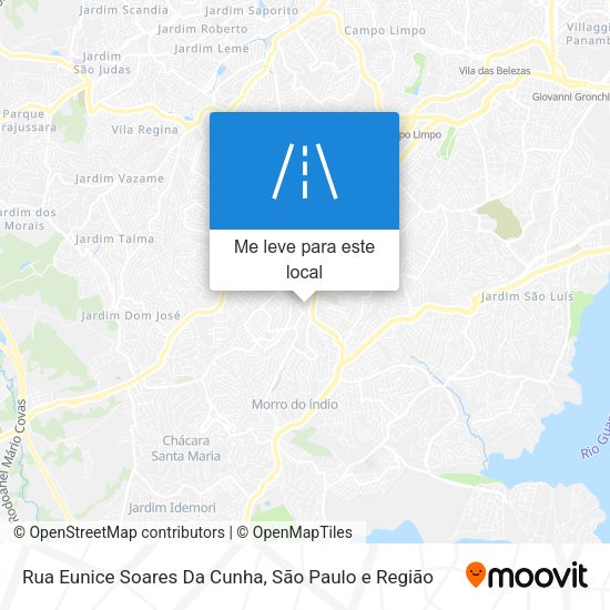 Rua Eunice Soares Da Cunha mapa