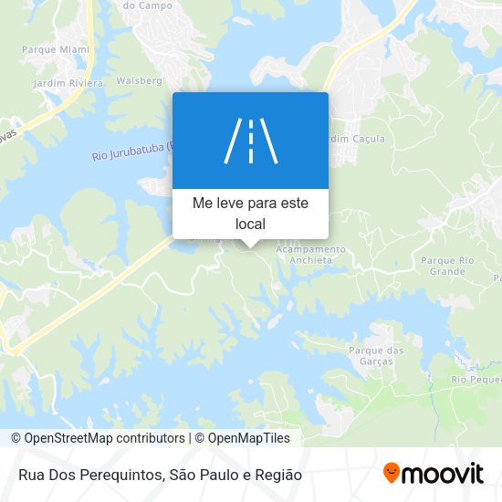 Rua Dos Perequintos mapa