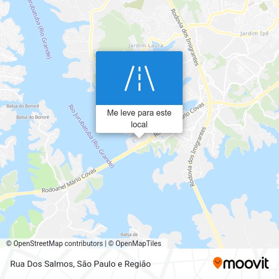 Rua Dos Salmos mapa