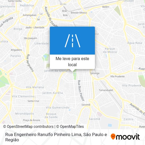Rua Engenheiro Ranulfo Pinheiro Lima mapa