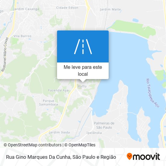 Rua Gino Marques Da Cunha mapa