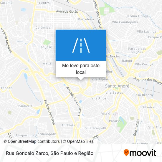 Rua Goncalo Zarco mapa