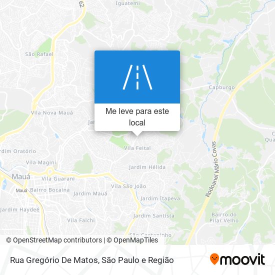 Rua Gregório De Matos mapa