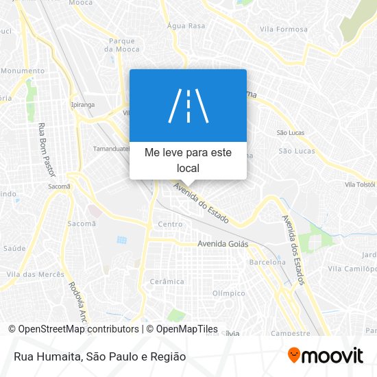 Rua Humaita mapa