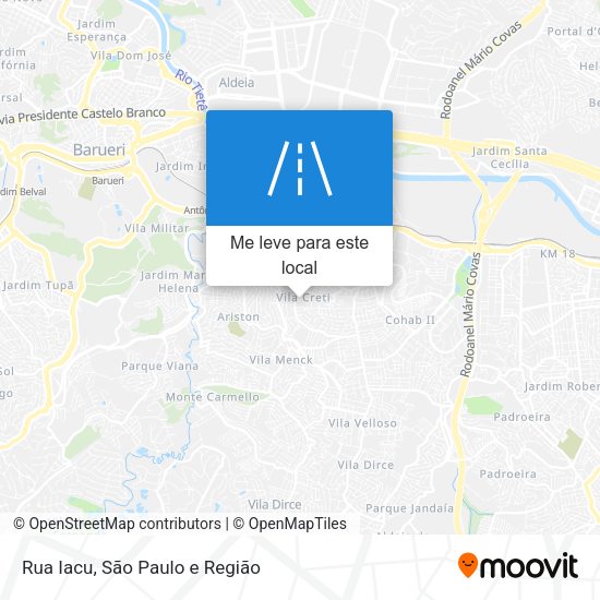 Rua Iacu mapa