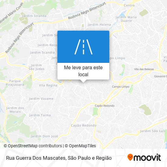 Rua Guerra Dos Mascates mapa