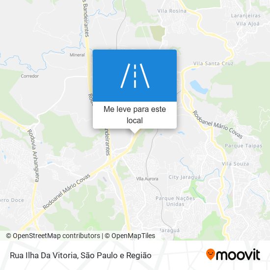 Rua Ilha Da Vitoria mapa