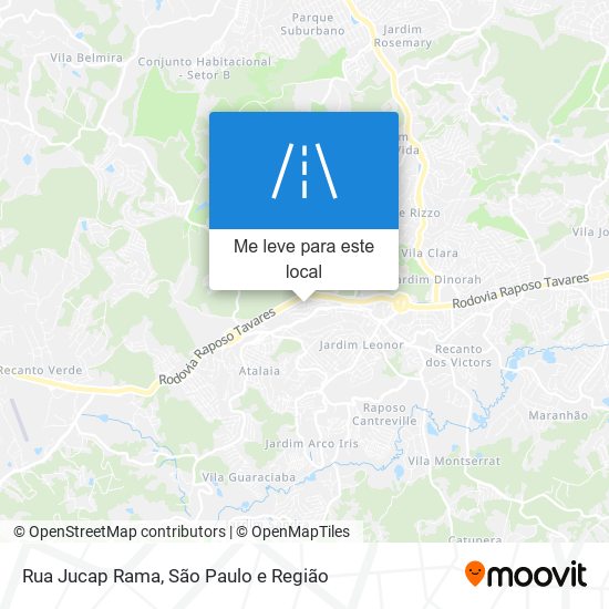 Rua Jucap Rama mapa