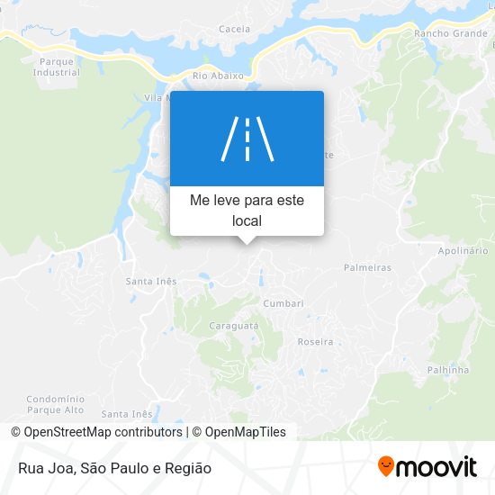 Rua Joa mapa