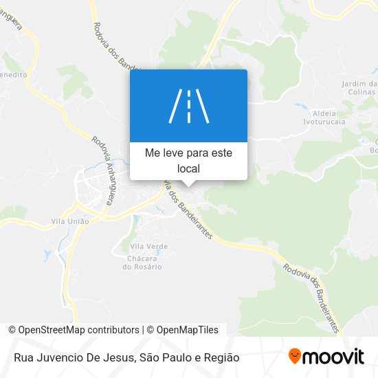 Rua Juvencio De Jesus mapa