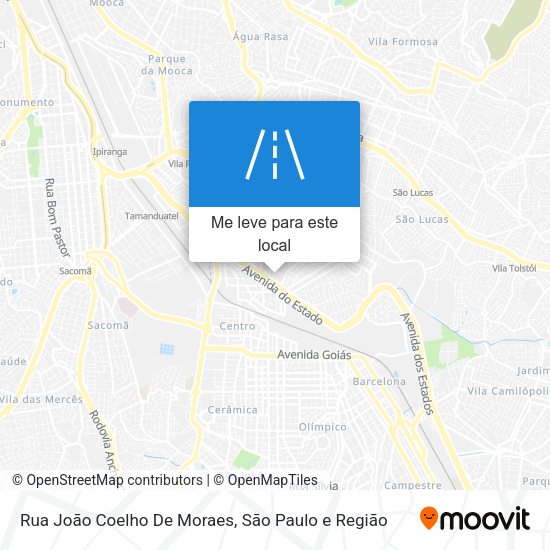 Rua João Coelho De Moraes mapa