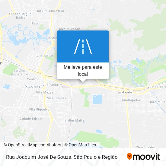 Rua Joaquim José De Souza mapa