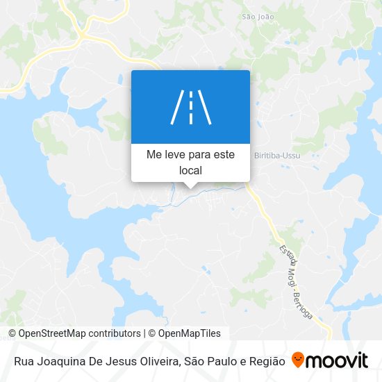 Rua Joaquina De Jesus Oliveira mapa