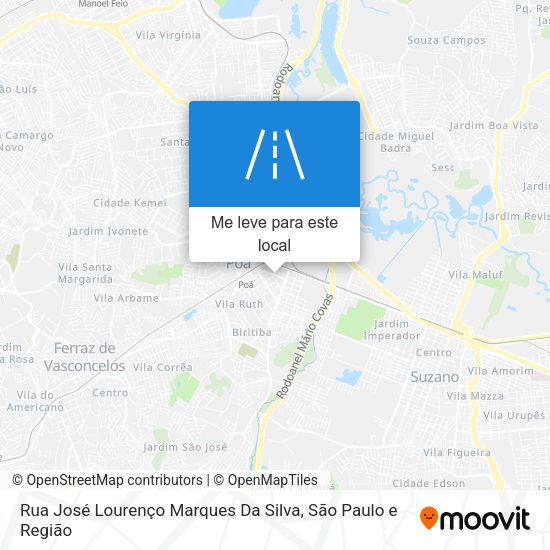 Rua José Lourenço Marques Da Silva mapa