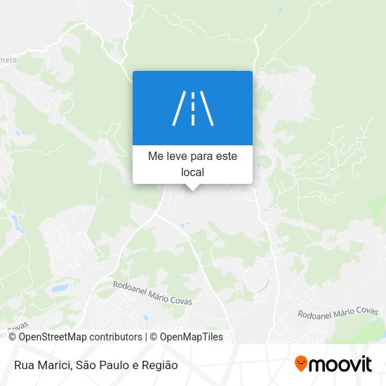 Rua Marici mapa