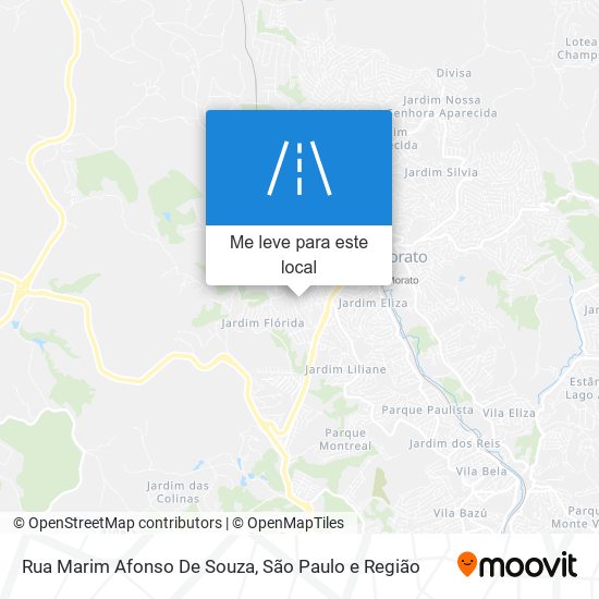 Rua Marim Afonso De Souza mapa