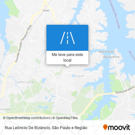 Rua Leôncio De Bizâncio mapa