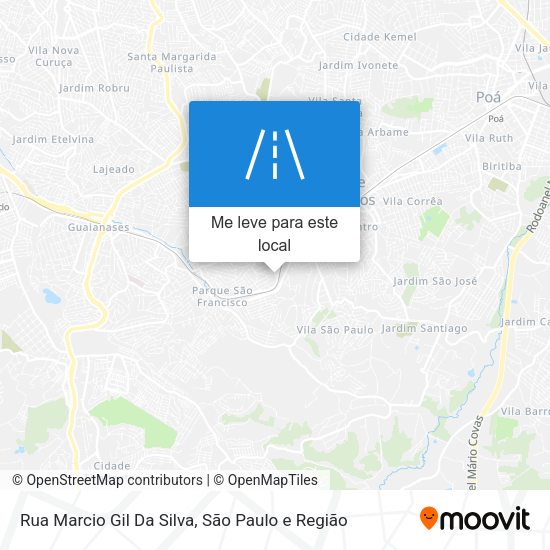 Rua Marcio Gil Da Silva mapa