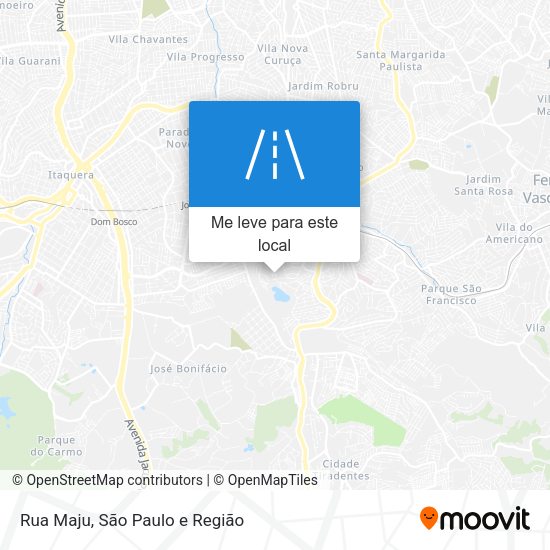 Rua Maju mapa