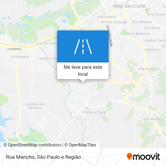 Rua Mancho mapa