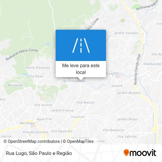 Rua Lugo mapa