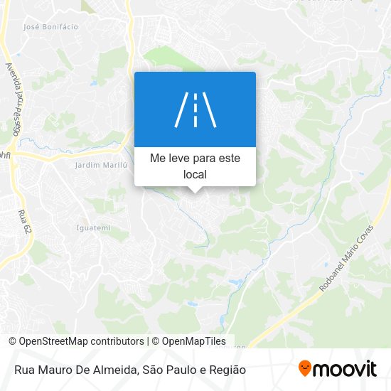 Rua Mauro De Almeida mapa