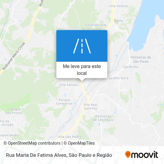Rua Maria De Fatima Alves mapa