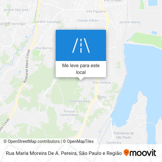 Rua Maria Moreira De A. Pereira mapa