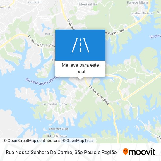 Rua Nossa Senhora Do Carmo mapa