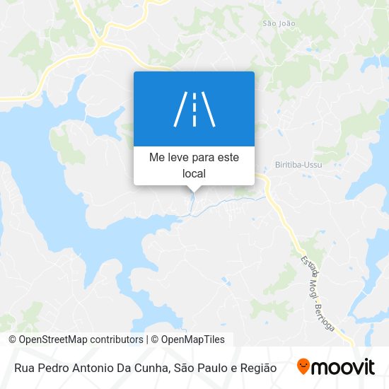 Rua Pedro Antonio Da Cunha mapa