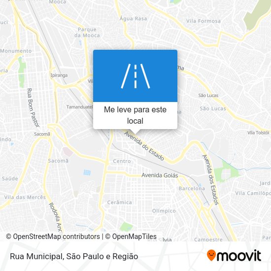 Rua Municipal mapa