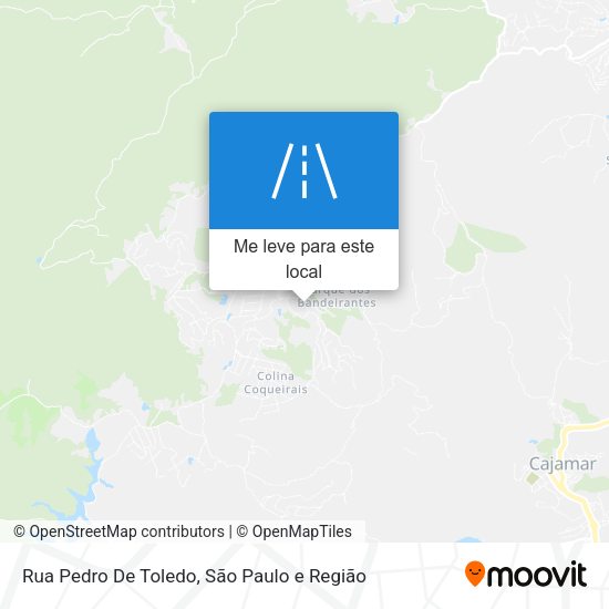 Rua Pedro De Toledo mapa