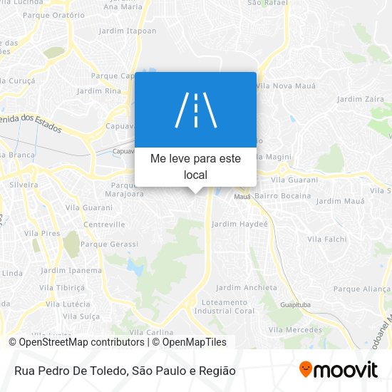 Rua Pedro De Toledo mapa