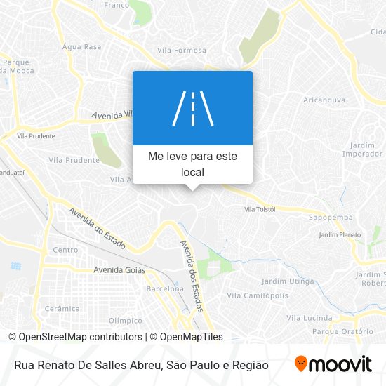 Rua Renato De Salles Abreu mapa