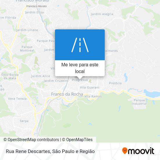 Rua Rene Descartes mapa