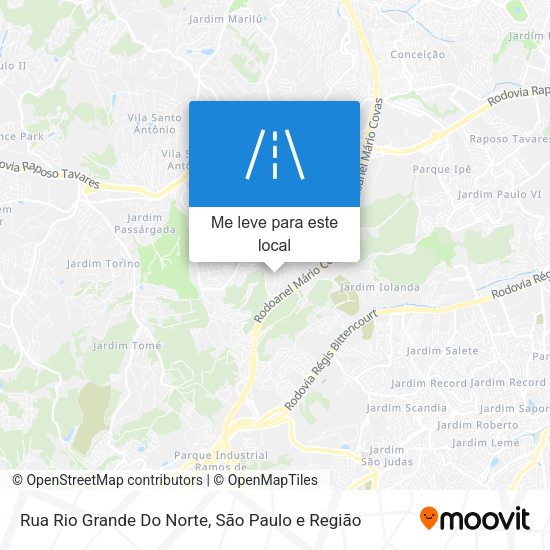 Rua Rio Grande Do Norte mapa
