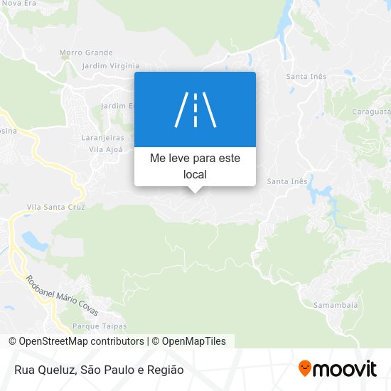 Rua Queluz mapa