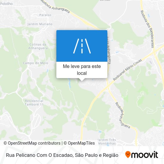 Rua Pelicano Com O Escadao mapa
