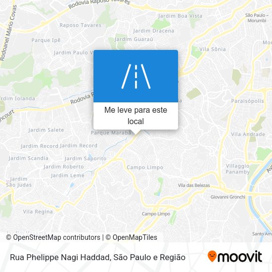 Rua Phelippe Nagi Haddad mapa