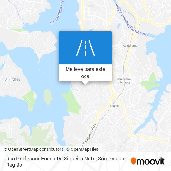 Rua Professor Enéas De Siqueira Neto mapa