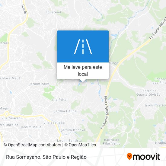 Rua Somayano mapa