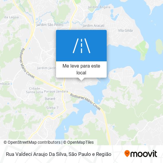 Rua Valdeci Araujo Da Silva mapa