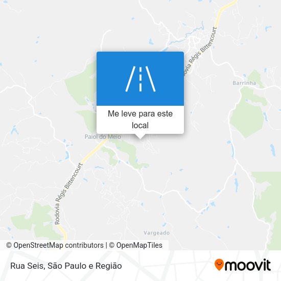 Rua Seis mapa