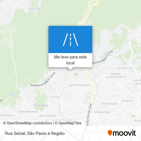 Rua Seixal mapa